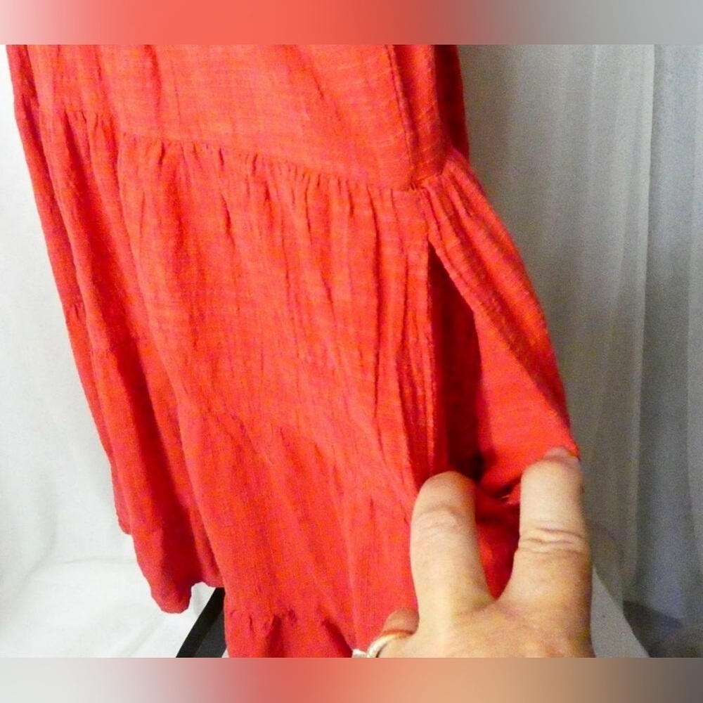 A Beautiful Soul Women's Dress 2X Peasant Lightweight Pockets - Picture 5 of 7